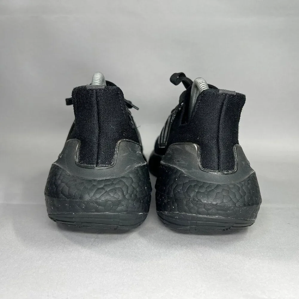 Adidas Ultraboost 21 Shoes Men's‎ Size 8 Triple Black Athletic Running Sneakers